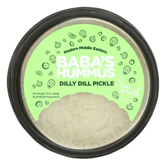 Baba's Dilly Dill Pickle Hummus