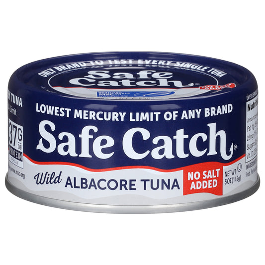 Safe Catch No Salt Added Wild Albacore Tuna 5 oz