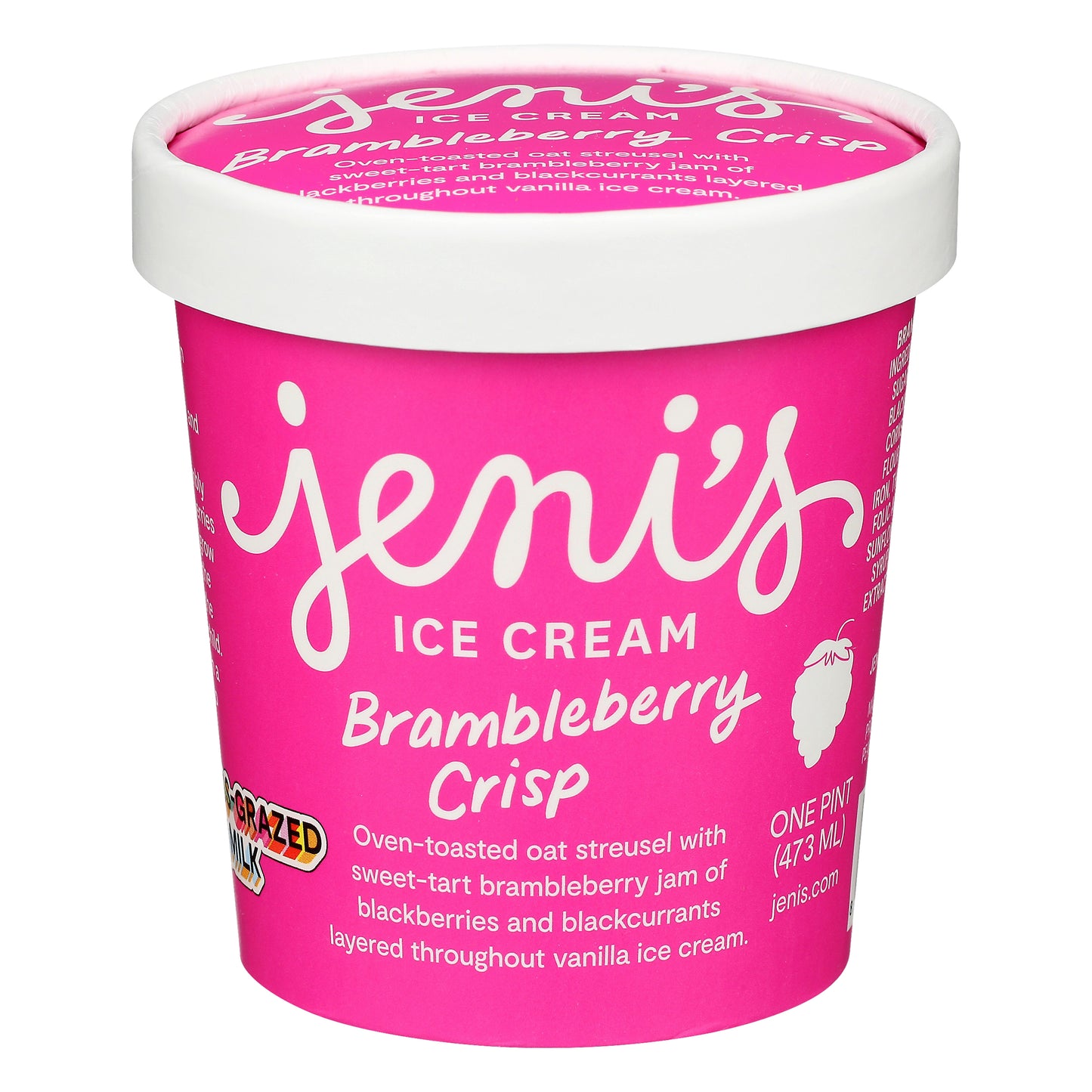 Jeni's Brambleberry Crisp Ice Cream 1 pt