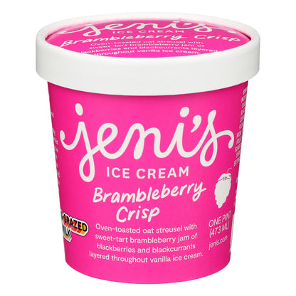 Jeni's Brambleberry Crisp Ice Cream 1 pt