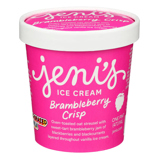 Jeni's Brambleberry Crisp Ice Cream 1 pt