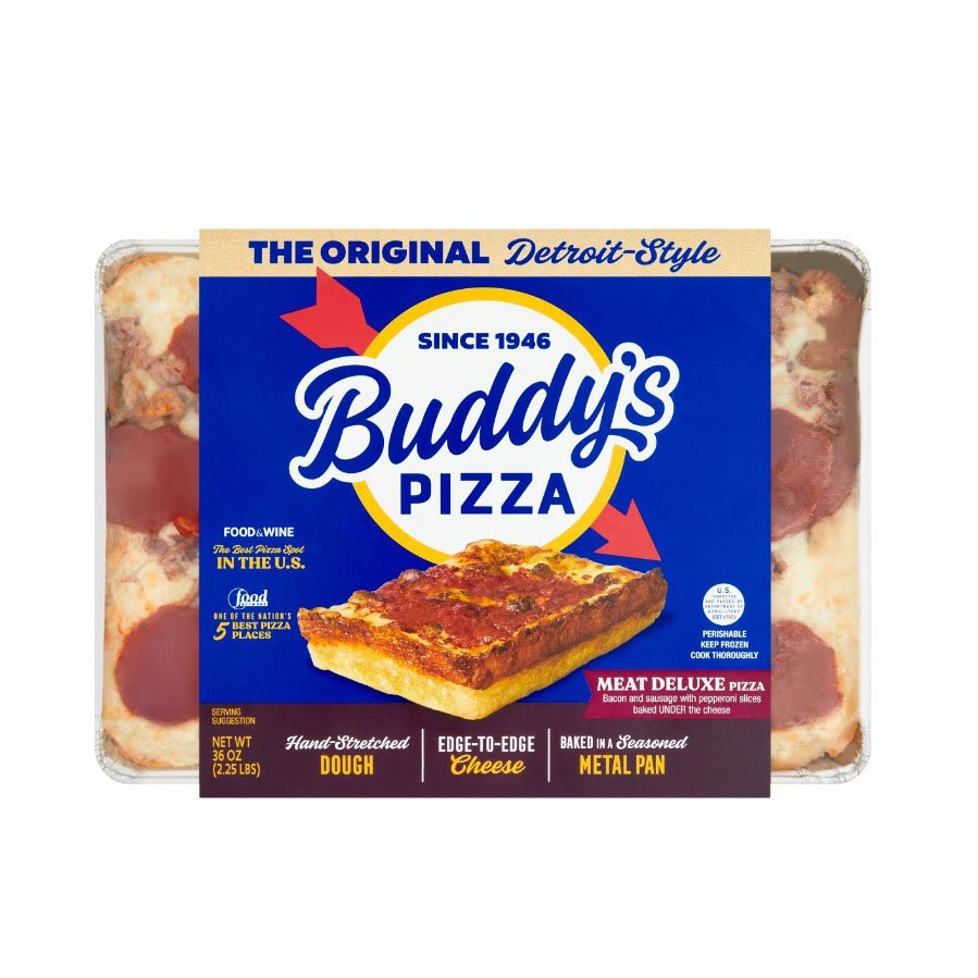 Buddy's Meat Deluxe The Original Detroit Style Pizza
