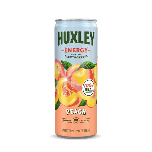 Huxley Superfruit Energy Drink Peach