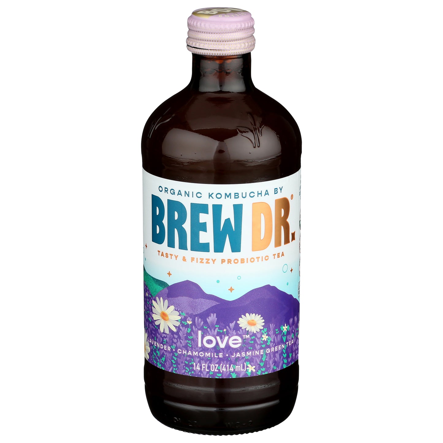 Brew Dr Kombucha Love 14oz
