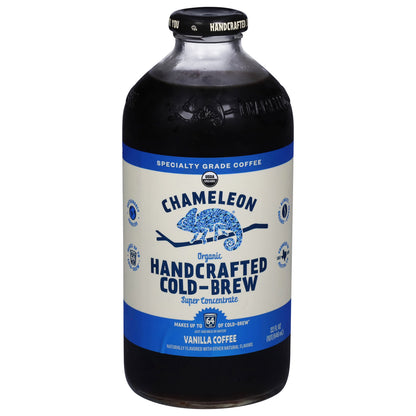 Chameleon Organic Handcrafted Cold-Brew Vanilla Coffee 32 fl oz