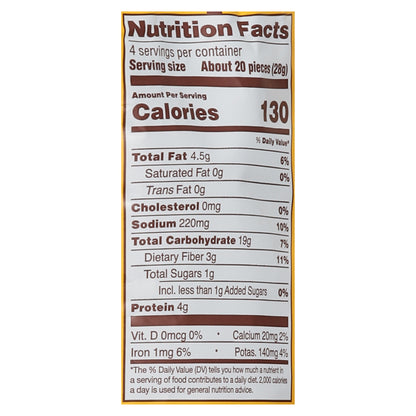 Hippeas Vegan White Cheddar Chickpea Puffs 4 oz