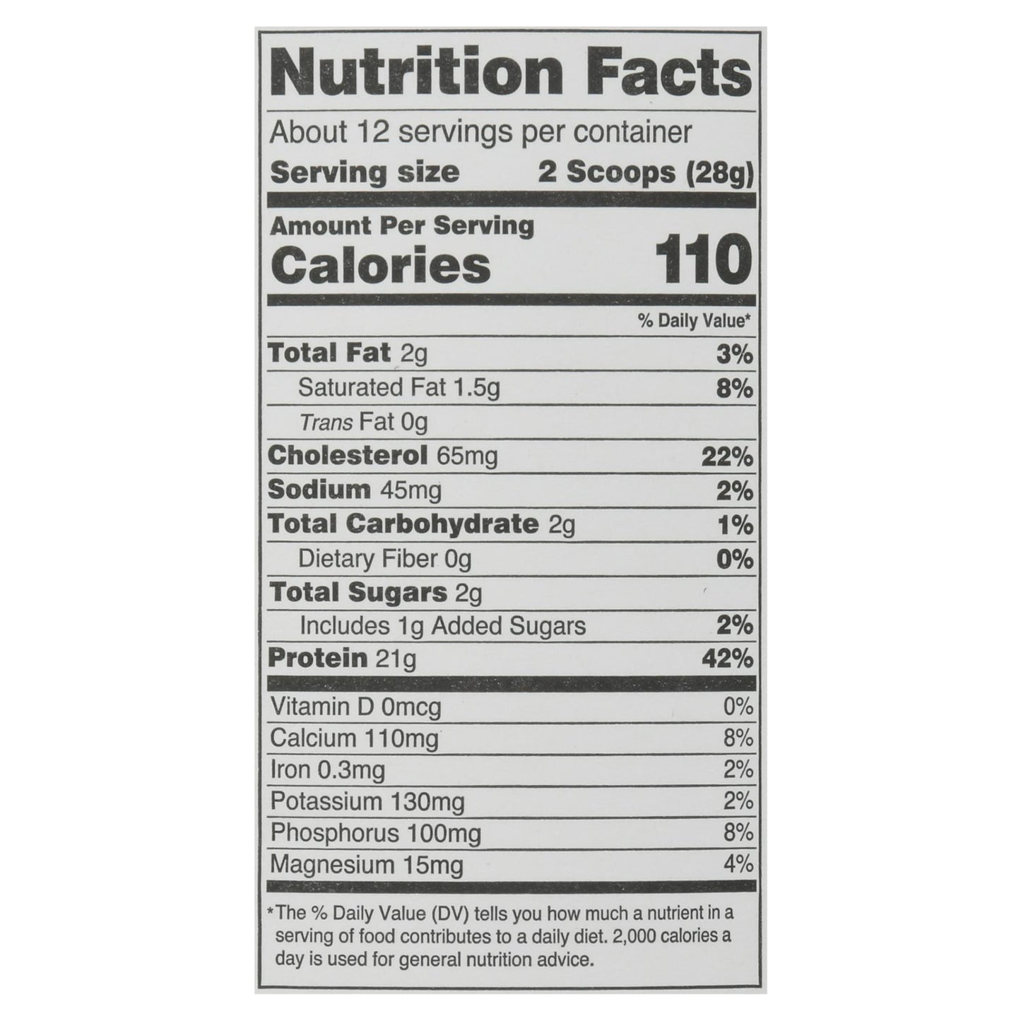 Simply Tera's Bourbon Vanilla Pure Whey Protein 12 oz