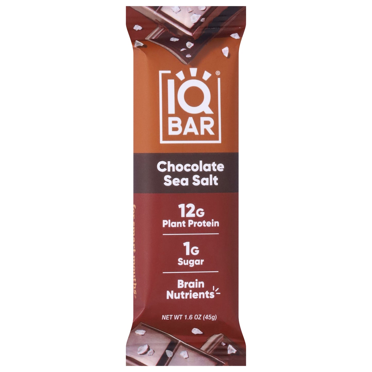 IQBar Chocolate Sea Salt Bar 1.6 oz