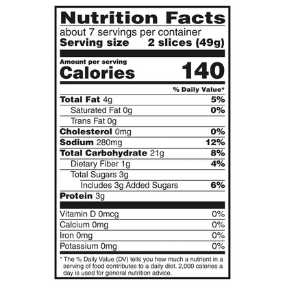 Udi's Gluten Free Delicious Multigrain Sandwich Bread, Frozen, 12 oz.