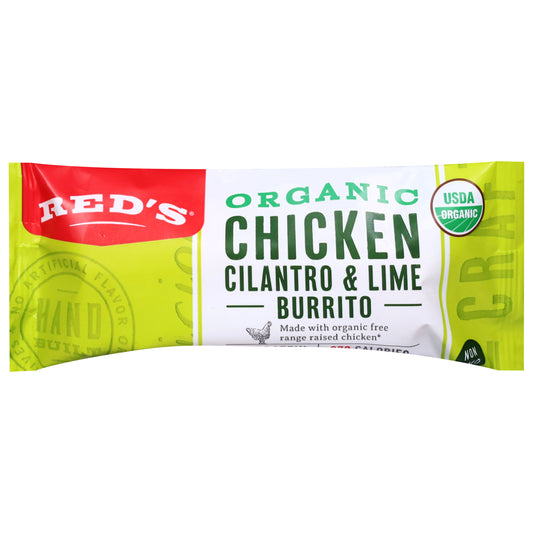 Red's Organic Chicken Cilantro & Lime Burrito 4.5 oz