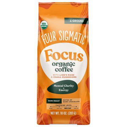 Focus Organic Dark Roast Ground Coffee