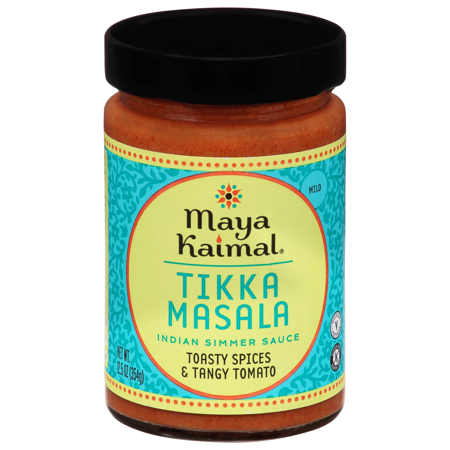 Maya Kaimal Mild Tikka Masala Indian Simmer Sauce 12.5 oz