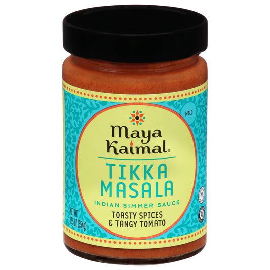 Maya Kaimal Mild Tikka Masala Indian Simmer Sauce 12.5 oz