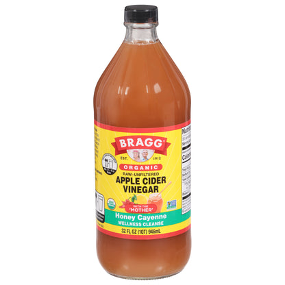 Bragg Organic Raw Unfiltered Apple Cider Vinegar 32 fl oz