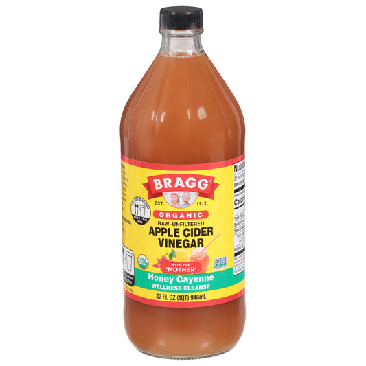 Bragg Organic Raw Unfiltered Apple Cider Vinegar 32 fl oz