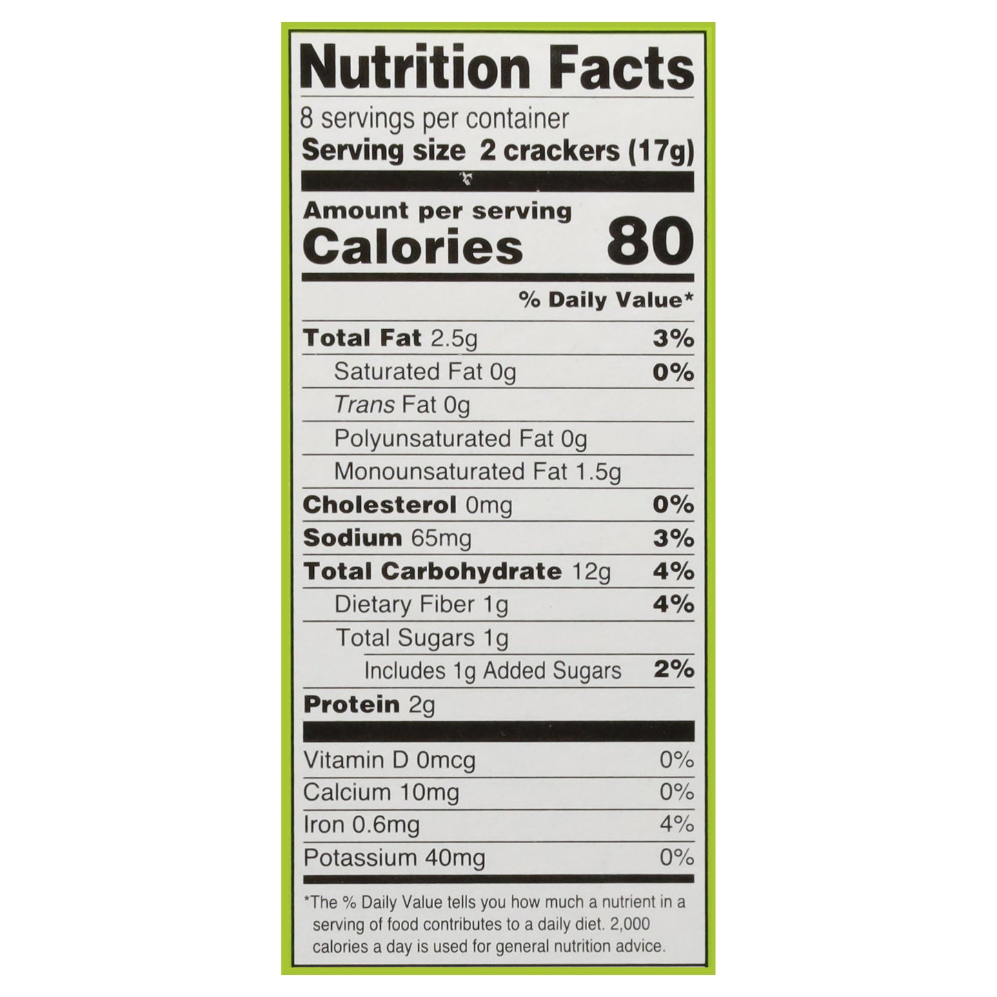 Back to Nature Flatbread Multigrain Crackers 5.0 oz