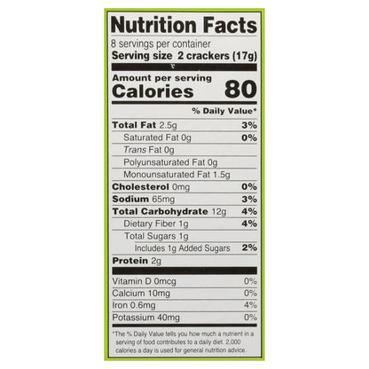 Back to Nature Flatbread Multigrain Crackers 5.0 oz