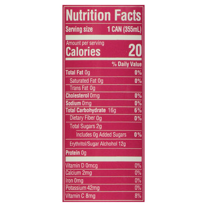 Odyssey Energy + Focus Sparkling Dragon Fruit Lemonade Mushroom Elixir 12 fl oz