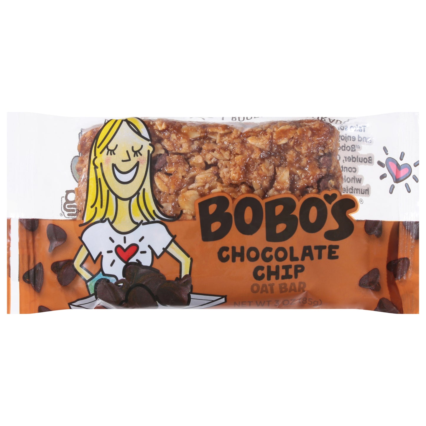 Bobo's Chocolate Chip Oat Bar 3 oz