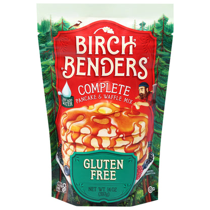 Birch Benders Complete Gluten Free Pancake & Waffle Mix 14 oz