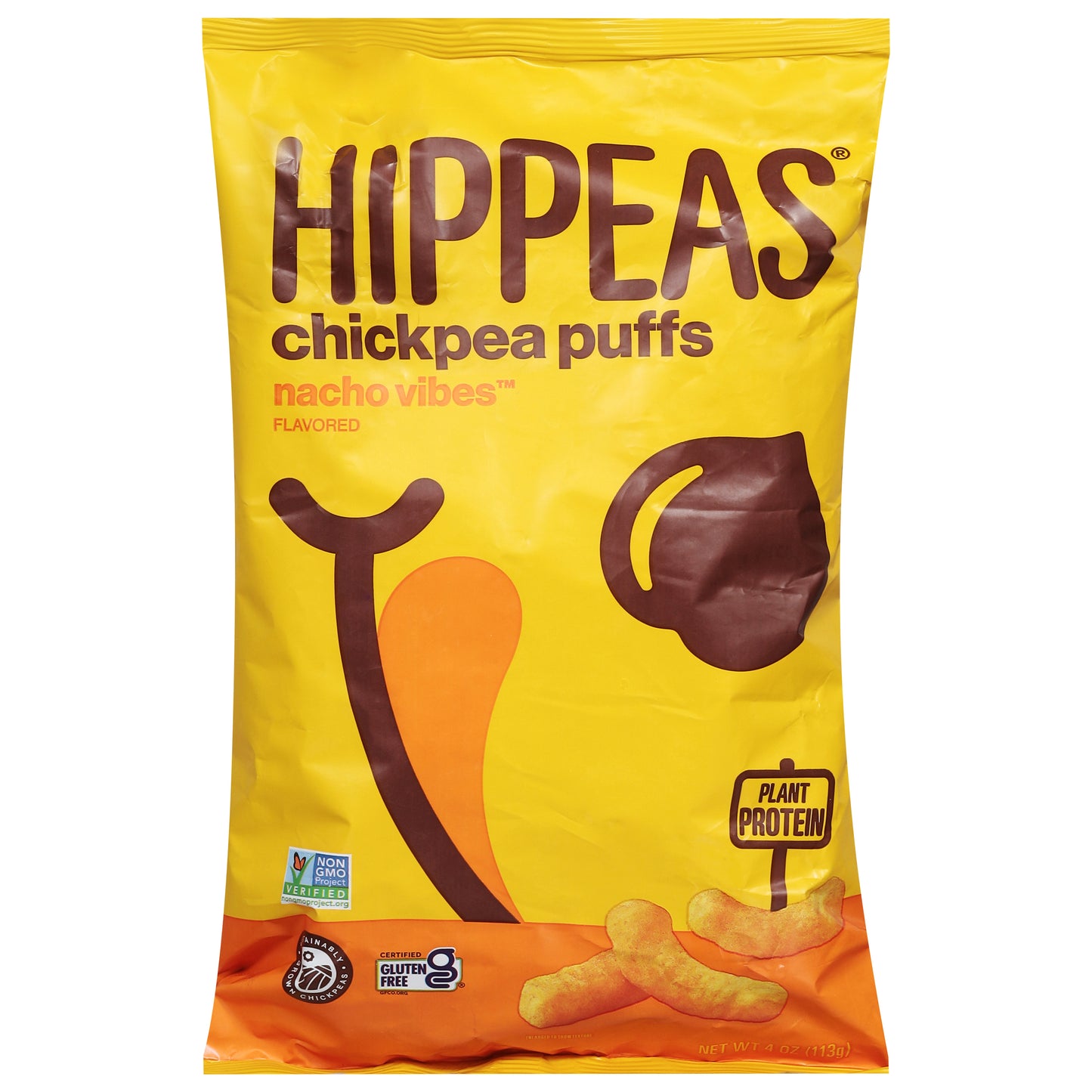 Hippeas Nacho Vibes Chickpea Puffs 4 oz