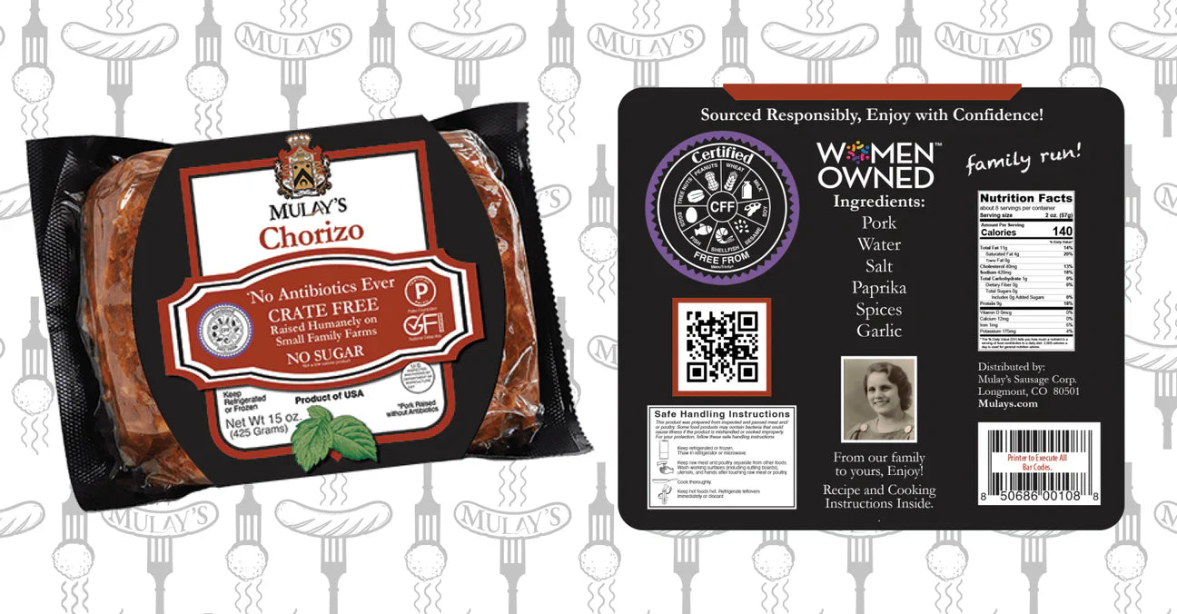 Mulay's Chorizo Ground Sausage