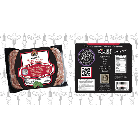 Mulay's Hot Italian Ground Sausage
