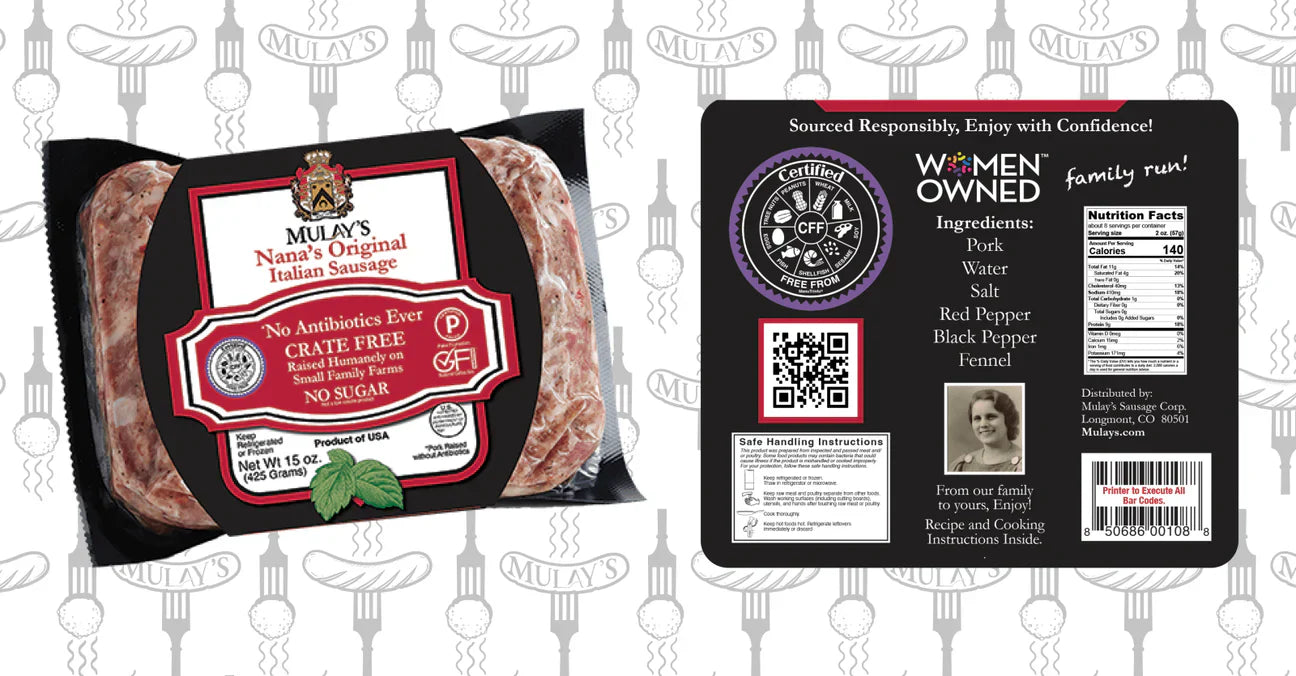 Mulay's Hot Italian Ground Sausage