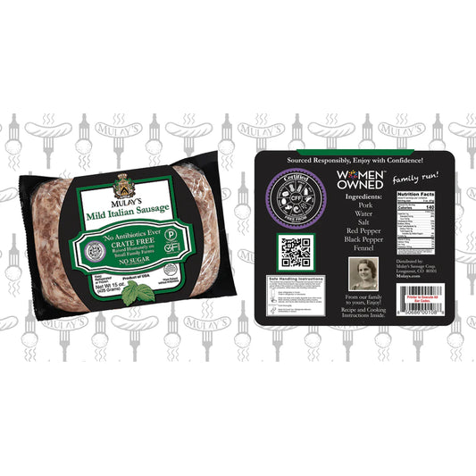 Mulay's Mild Italian Sausage
