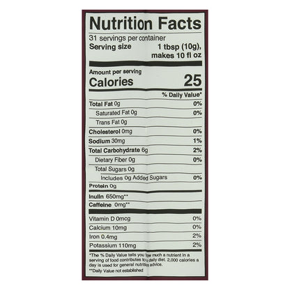 Teeccino Mediterranean Blend Medium Roast Hazelnut Herbal Coffee 11 oz