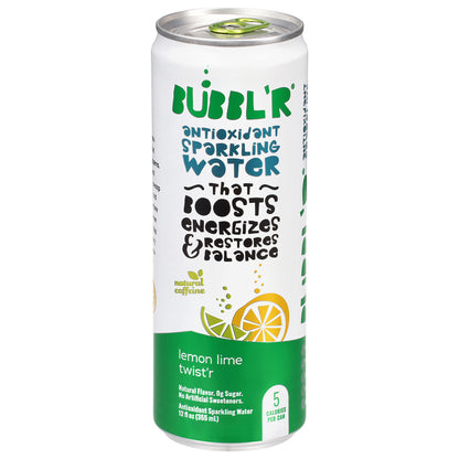 Bubbl'r Antioxidant Lemon Lime Twist'r Sparkling Water 12 fl oz