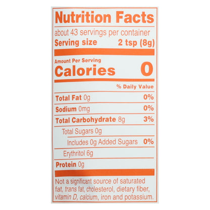Swerve Granular Zero Calorie Sweetener 12 oz