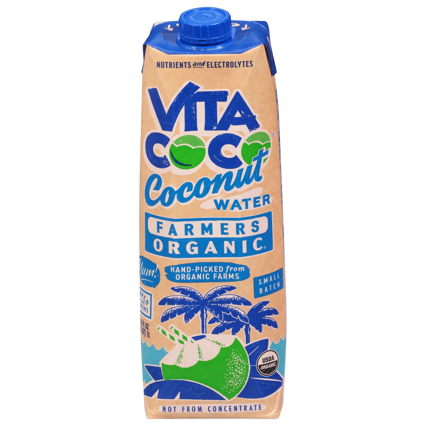 Vita Coco Farmers Organic Coconut Water 33.8 fl oz
