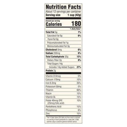 1/17.50 NATURALS TOASTED CINNAMON SQRS