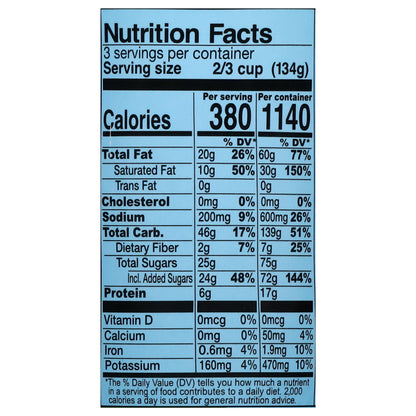 Ben & Jerry's Non Dairy Peanut Butter & Cookies Frozen Dessert 1 pt