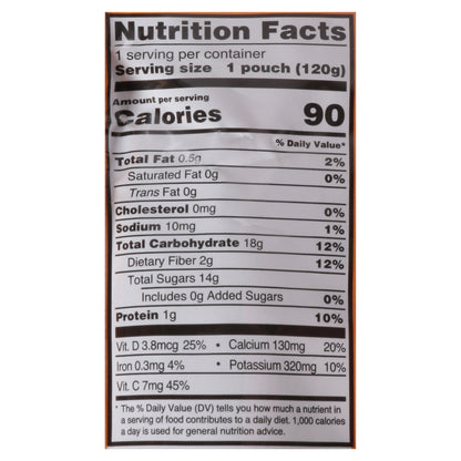 Earth's Best Organic Banana Peach Fruit Yogurt Smoothie 4.2 oz