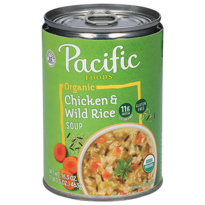 Pacific Foods Organic Chicken & Wild Rice Soup 16.3 oz