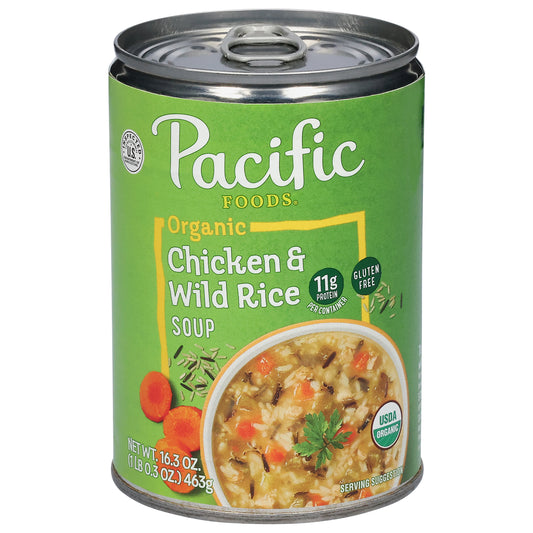 Pacific Foods Organic Chicken & Wild Rice Soup 16.3 oz