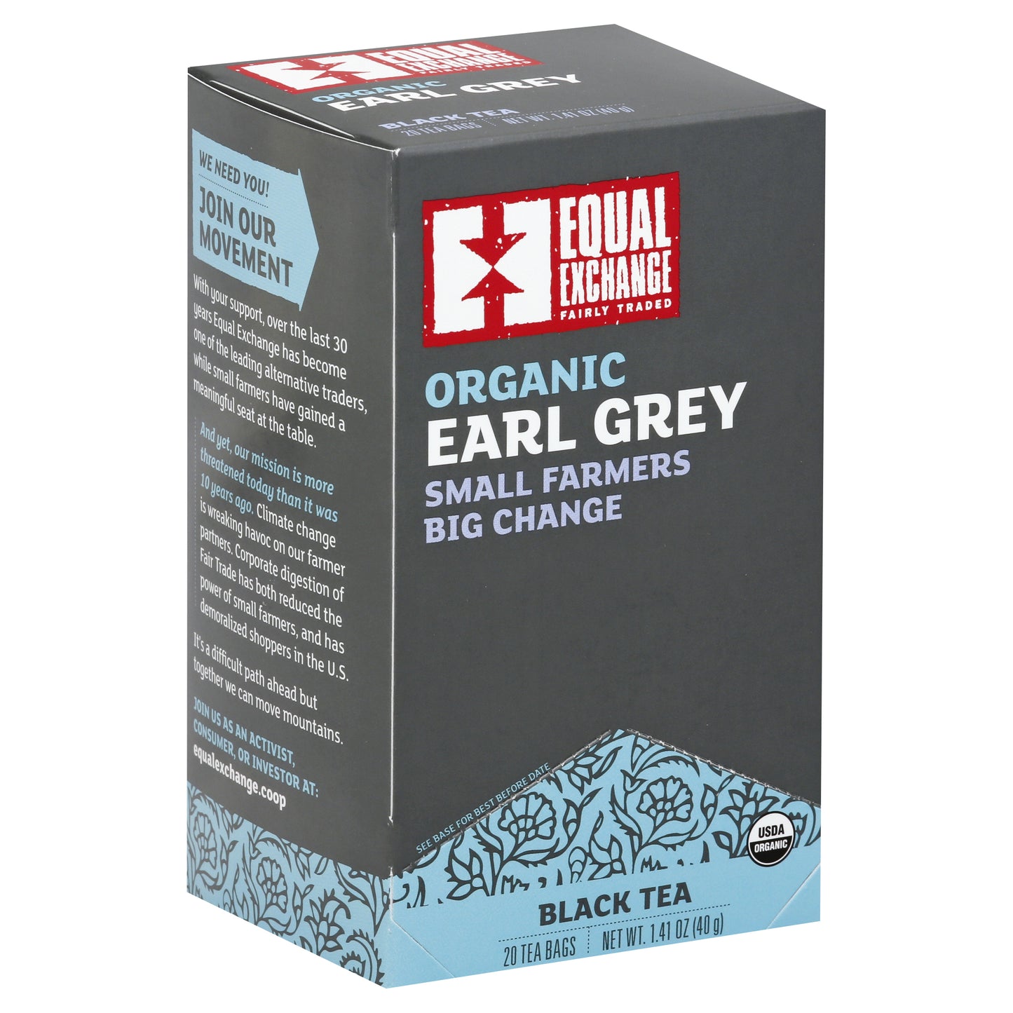 Equal Exchange Black Tea 20 ea