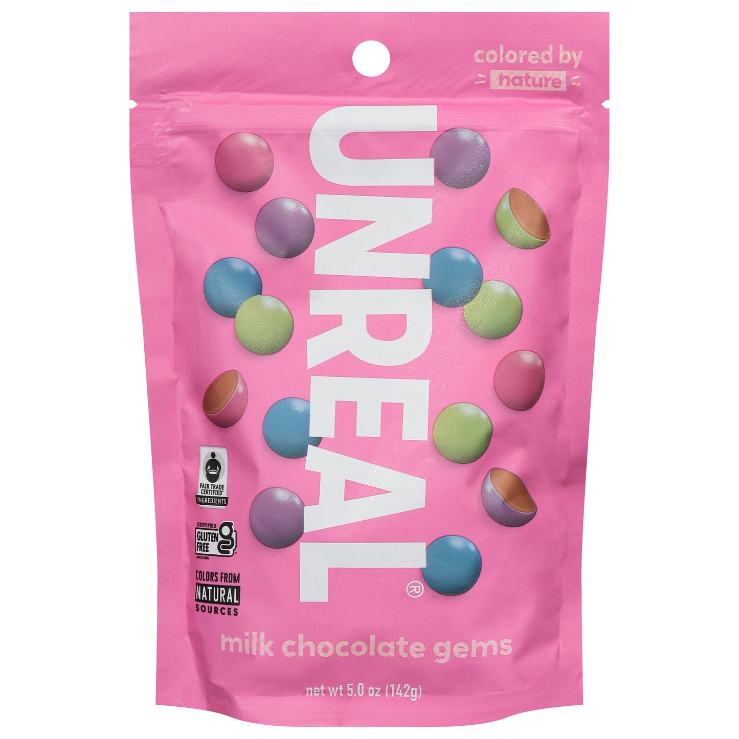 Unreal Gems Milk Chocolate 5.0 oz
