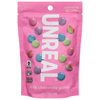 Unreal Gems Milk Chocolate 5.0 oz