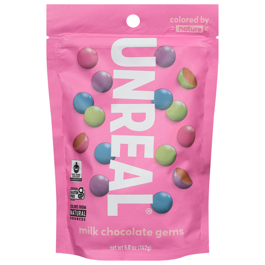 Unreal Gems Milk Chocolate 5.0 oz