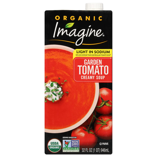 Imagine Light in Sodium Organic Creamy Garden Tomato Soup 32 fl oz