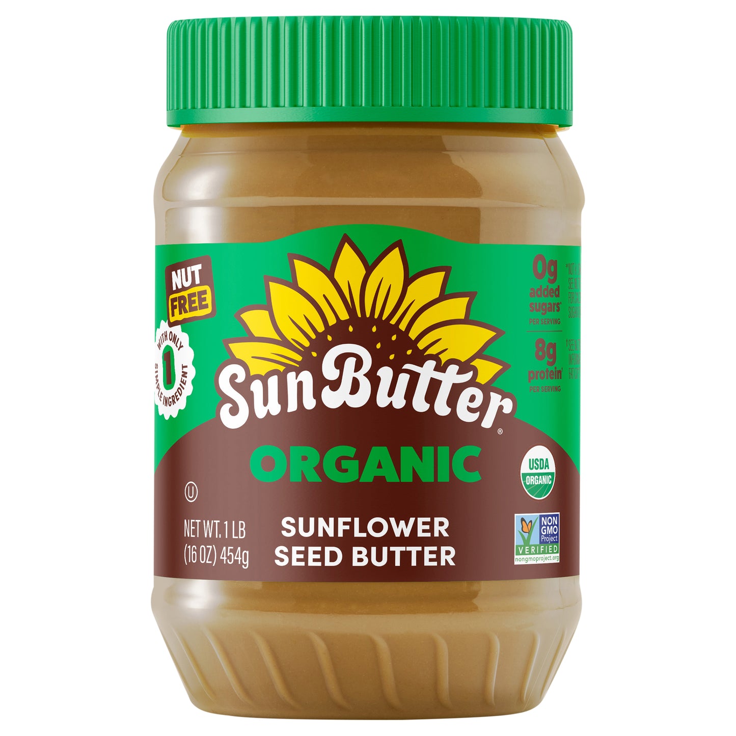 SunButter Organic Sunflower Seed Butter 16 oz