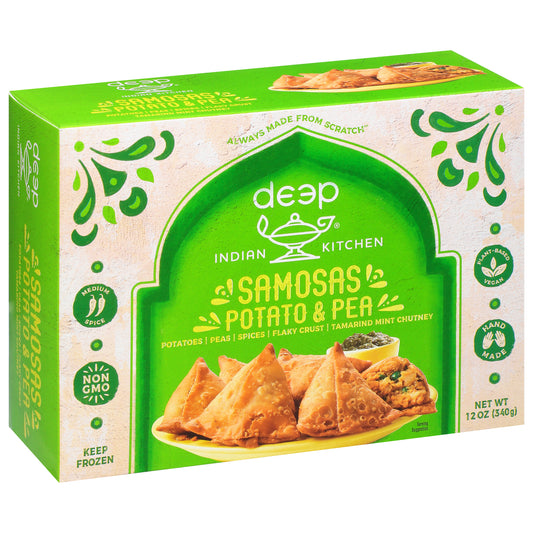 Deep Potato & Pea Samosas 12 oz