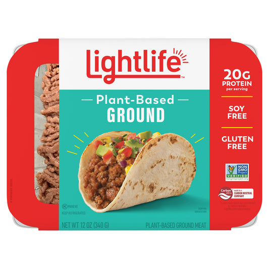 Lightlife Plant-Based Vegan Ground Meat 12 oz