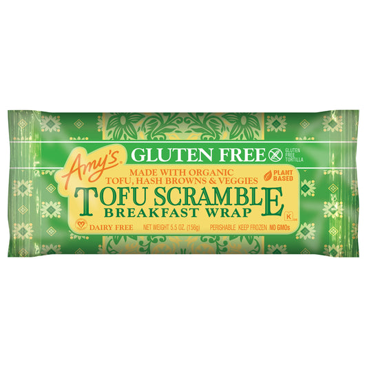 Amy's Tofu Scramle Breakfast Wrap 5.5 oz