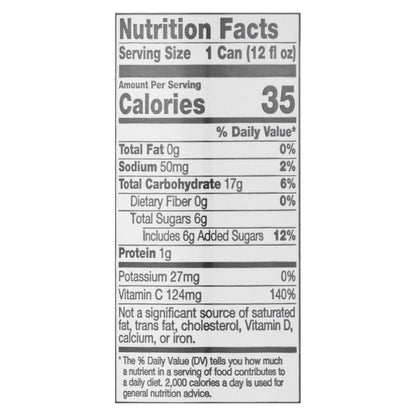 Sambazon Amazon Energy Low Calorie Acai Berry Pomegranate Energy Drink 12 fl oz Can