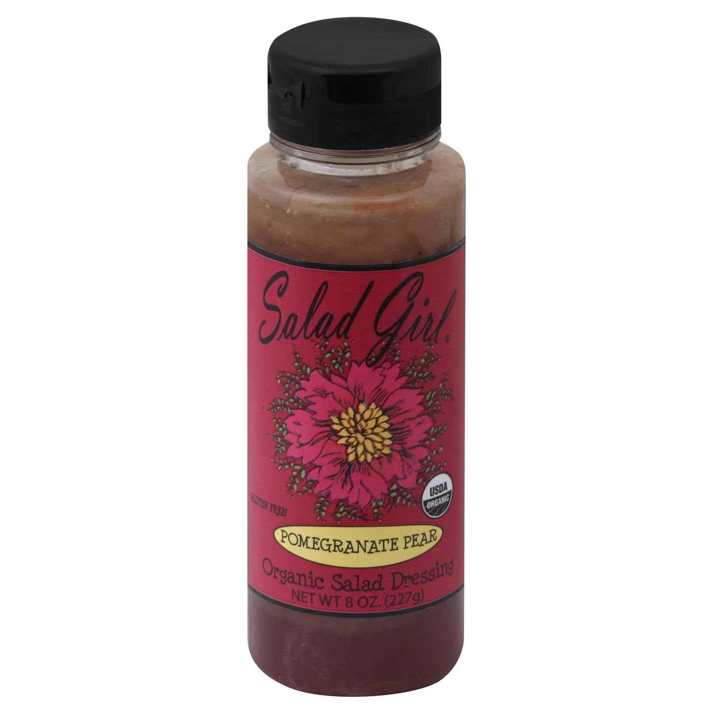 Salad Girl Salad Dressing 8 oz - Pomegranate Pear