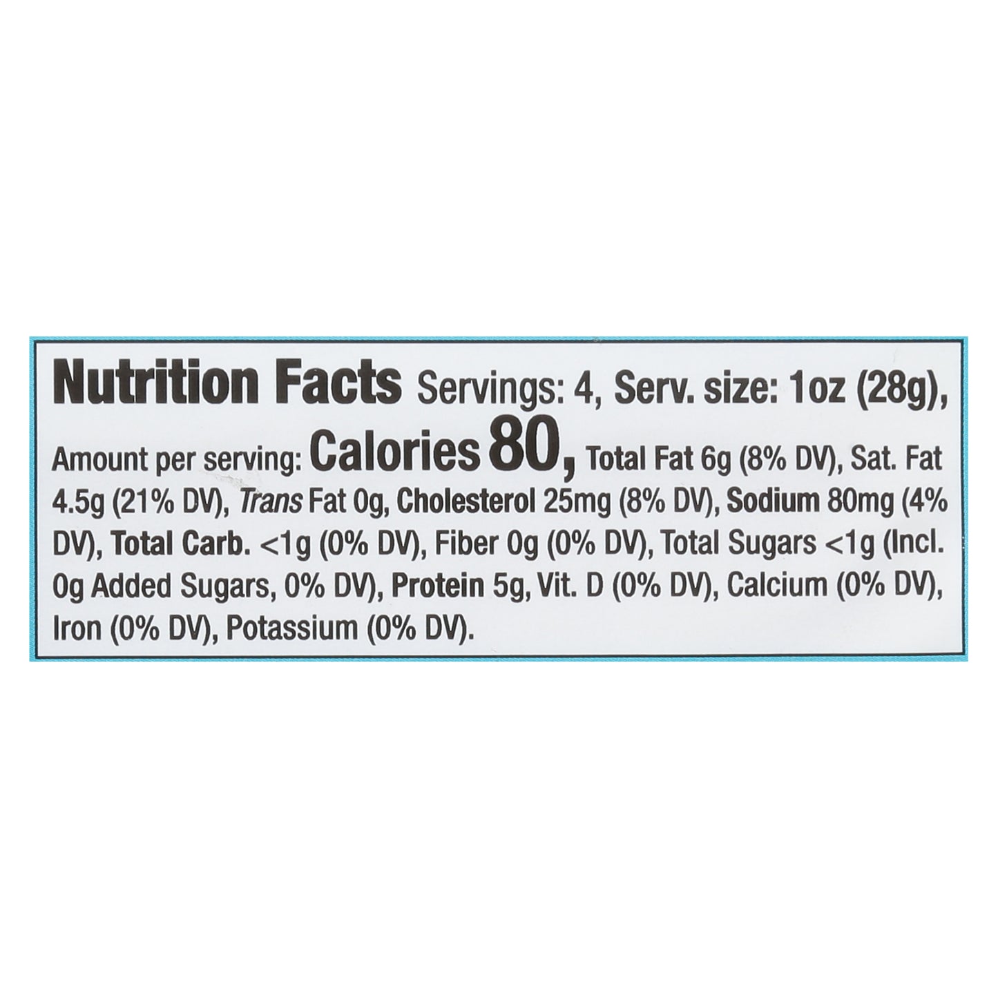 Montchevre Plain Goat Cheese 4 oz